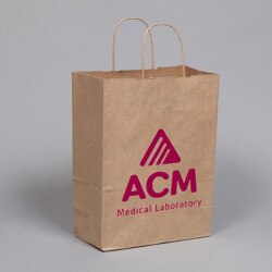 Natural Kraft Paper Custom PRINTED